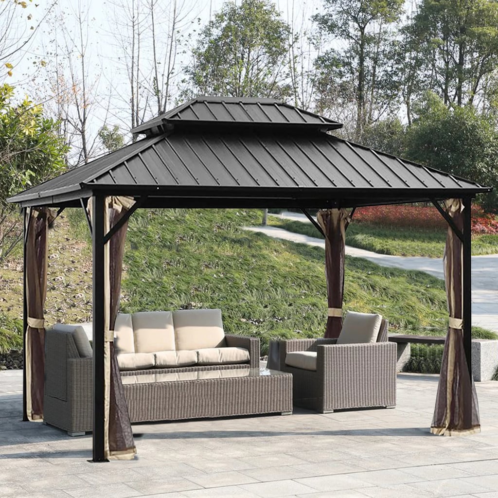 A Sturdy Choice: GDY Aluminum Patio Gazebo