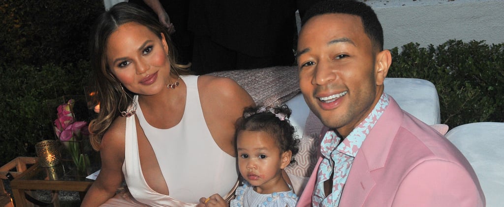 Chrissy Teigen and Luna Candy Court Instagram Video