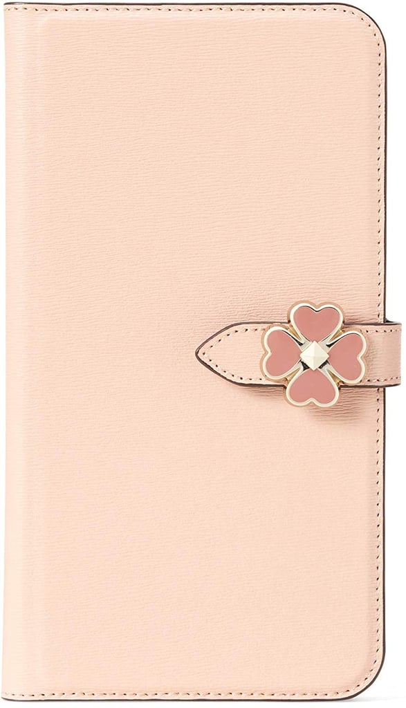 Kate Spade New York Flower Hardware Rose iPhone XR Wrap Folio Case