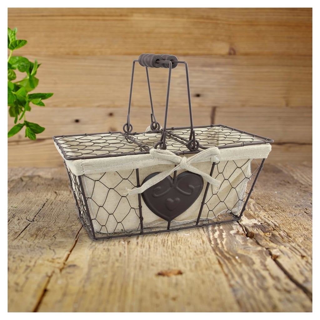 Metal Basket With Lid Marie Kondo Organization Products POPSUGAR