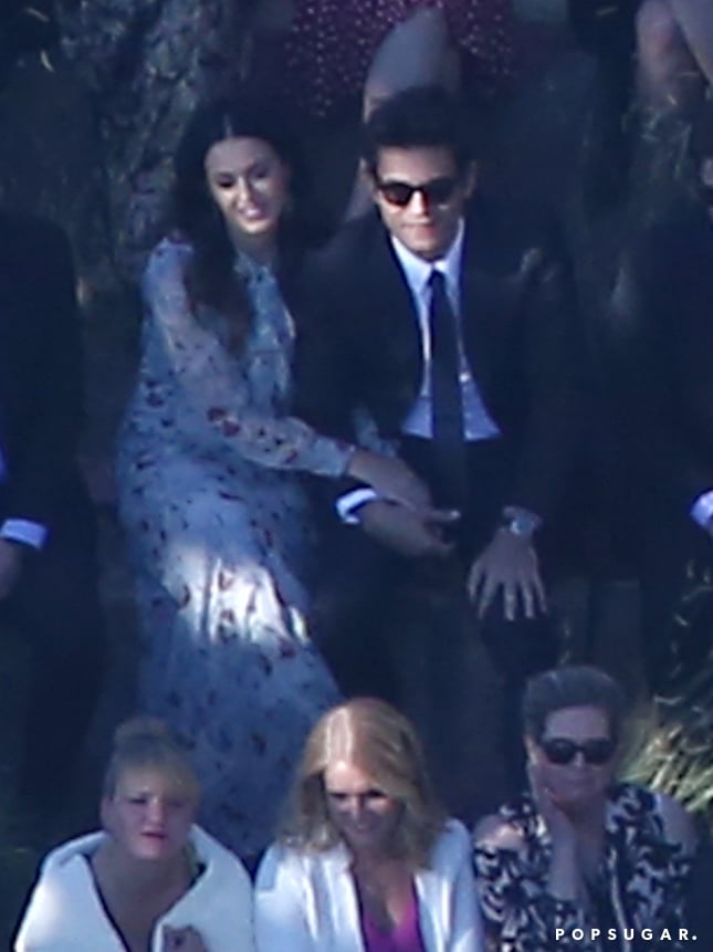 Katy Perry and John Mayer Attend Allison Williams's Wedding