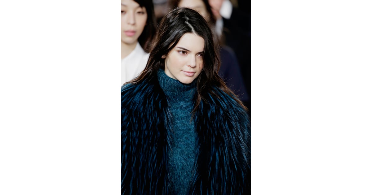 She's got amazing bed head. Kendall Jenner Beauty at Fashion Week