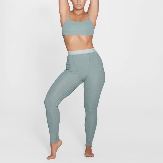 Skims Pointelle Logo Leggings