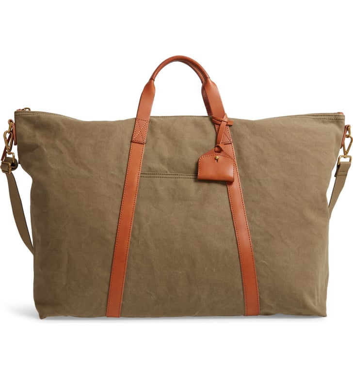 Madewell Canvas Overnight Bag Best Summer Travel Bags POPSUGAR