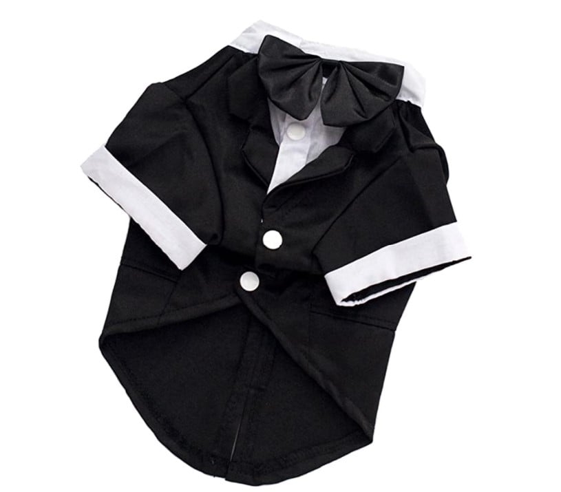 MaruPet Fashion Couture — Formal Tuxedo with Tie