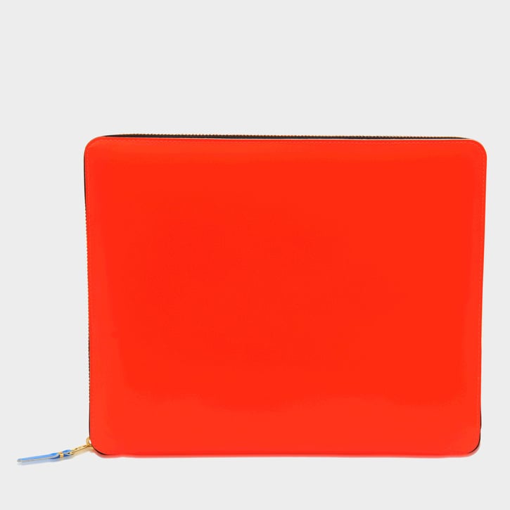 Comme des Garcons Large Clutch Super Fluo