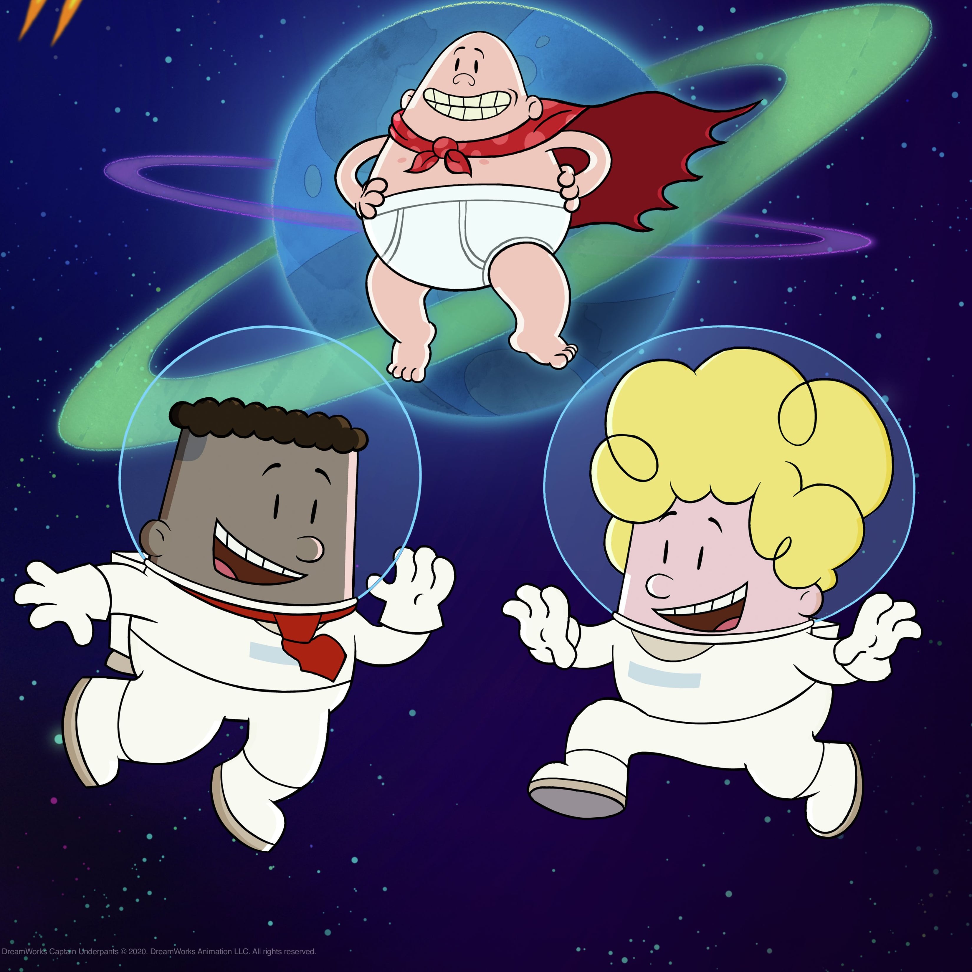 Netflix Captain Underpants in Space Trailer and Photos