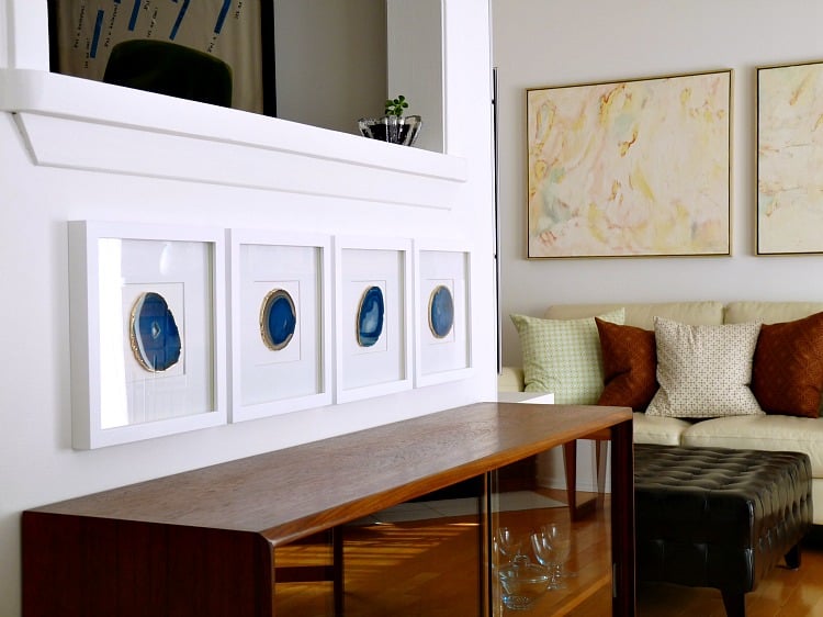 Agate sales wall art