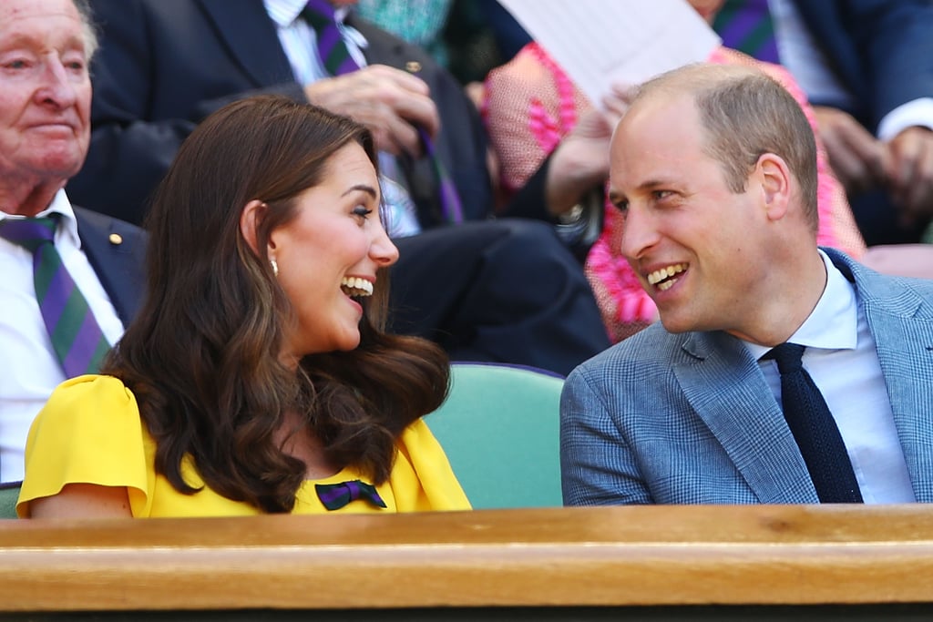 Prince William and Kate Middleton at Wimbledon Pictures 2018