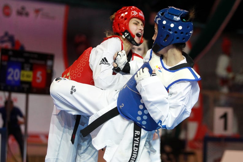 Dina Pouryounes Langeroudi, Taekwondo