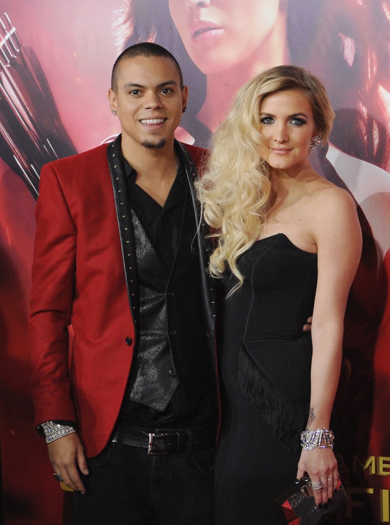 Ashlee Simpson and Evan Ross's Signature Red Carpet Pose