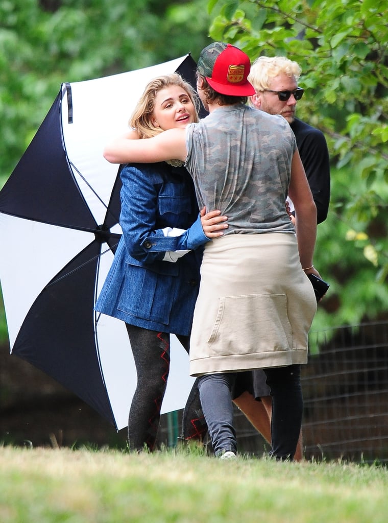 Chloe Grace Moretz and Brooklyn Beckham in NYC June 2016