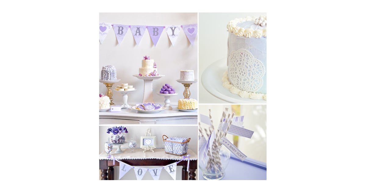 A Lavender Shower Best Baby Shower Ideas and Themes POPSUGAR Moms