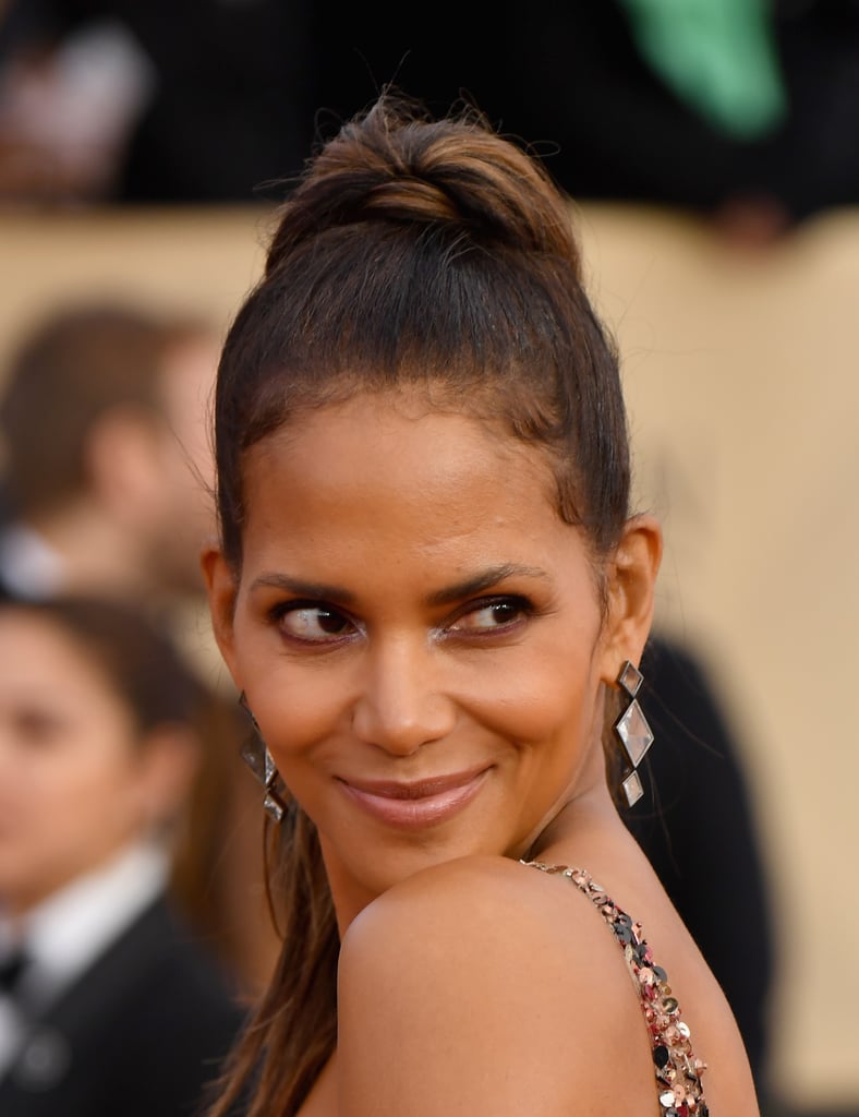 Halle berry shaved her head As dick green