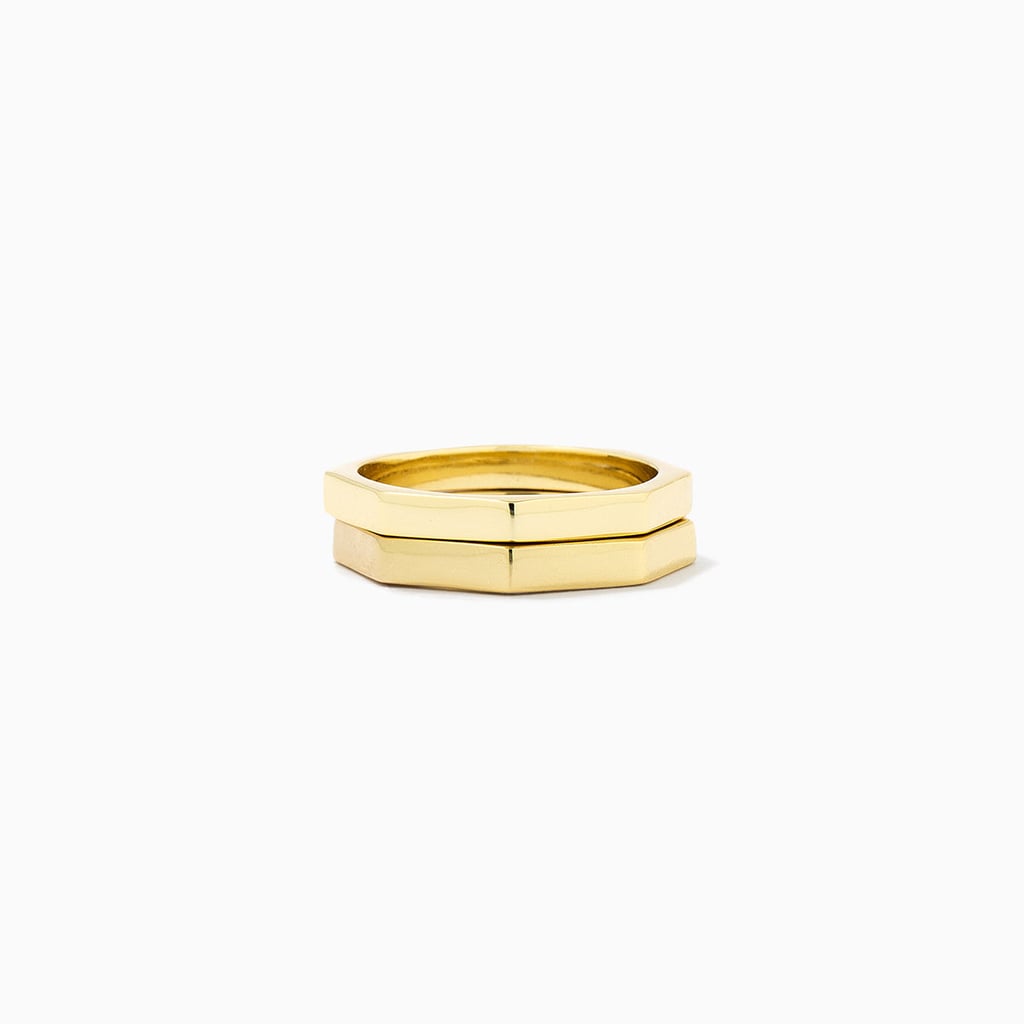 Uncommon James Octagon Ring (Set of 2)