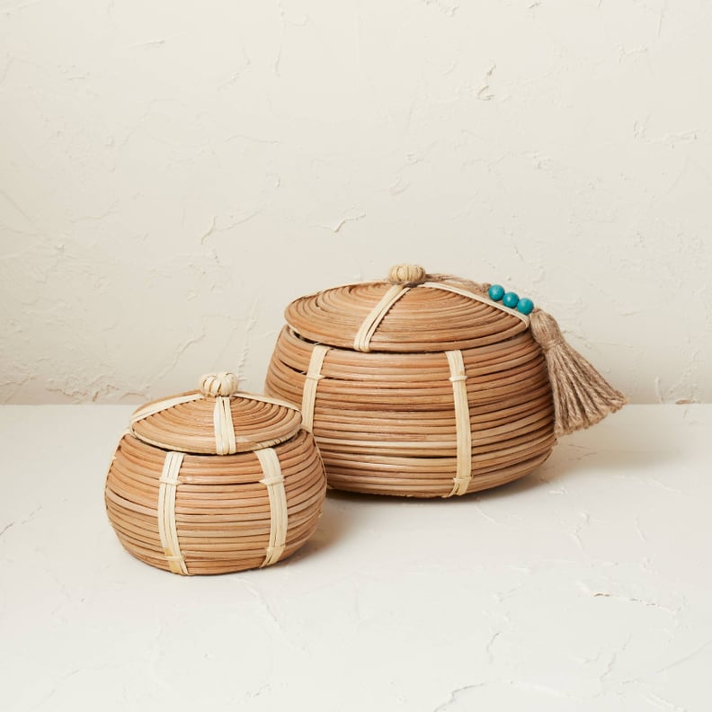 For Stylish Storage: Opalhouse x Jungalow Woven Canister Set