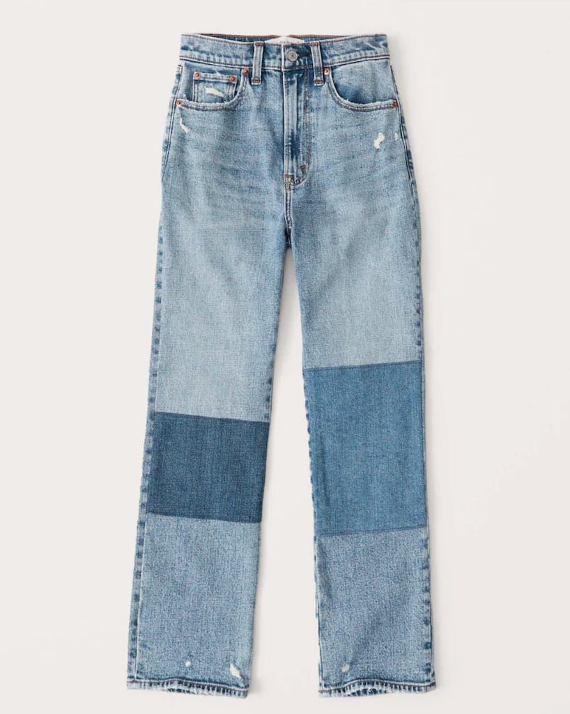 Abercrombie & Fitch Ultra High Rise Ankle Straight Jeans