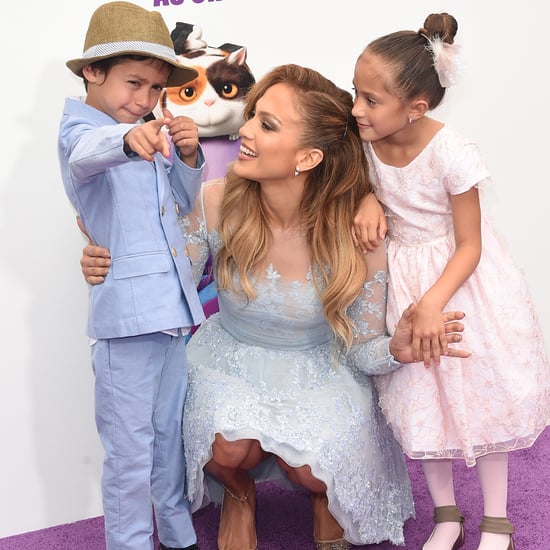 Jennifer Lopez's Twins Are Ready For Christmas