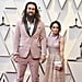 Jason Momoa and Lisa Bonet in Fendi at the 2019 Oscars