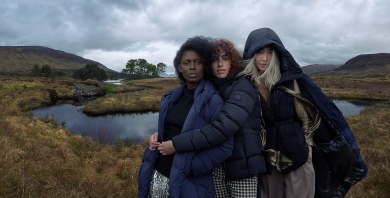 Jodie Turner-Smith, Soo Joo Park, and Khadijha Red Thunder For Canada Goose