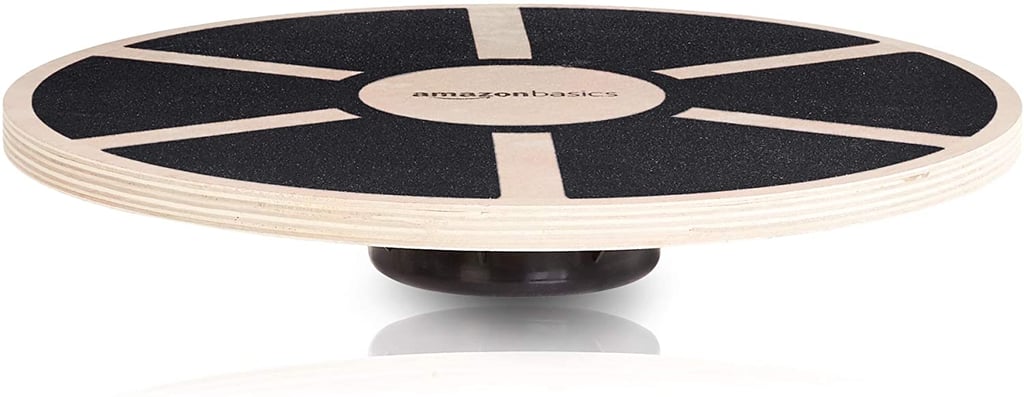 For Balance: Amazon Basics Wood Wobble Balance Board