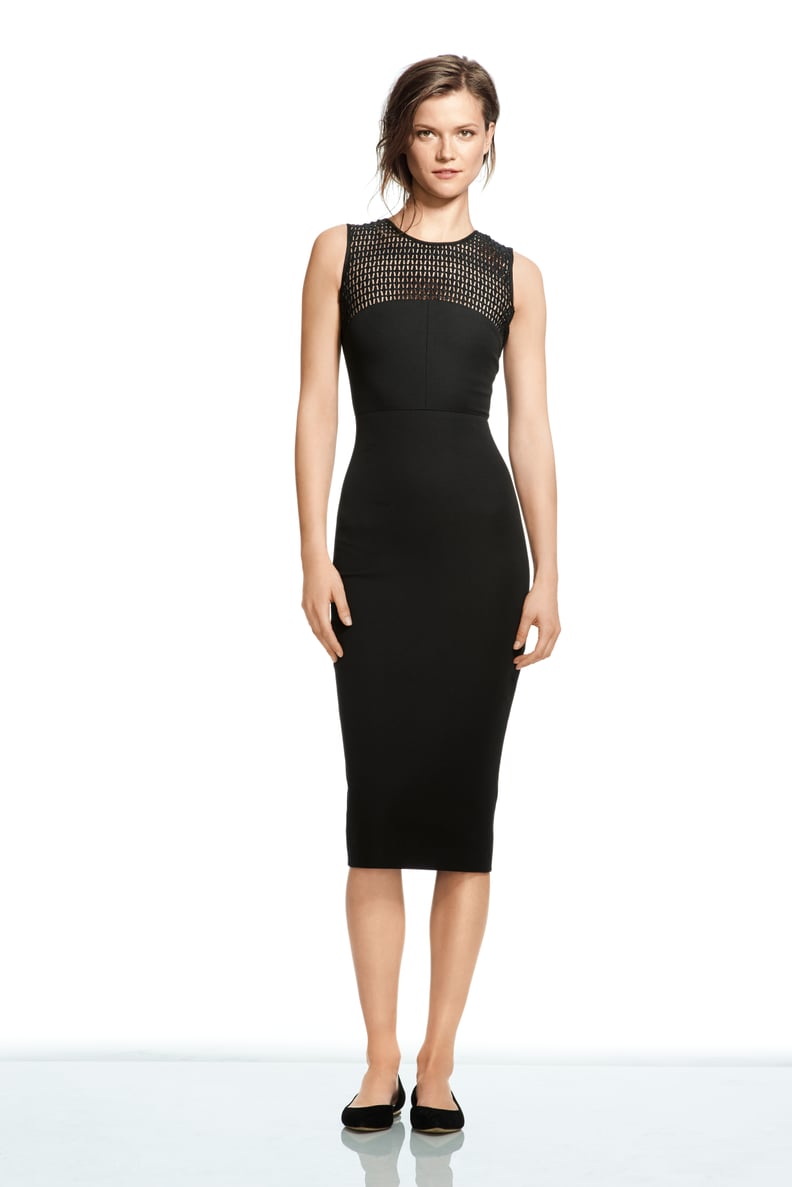 Roland Mouret For Banana Republic Lace Yoke Dress