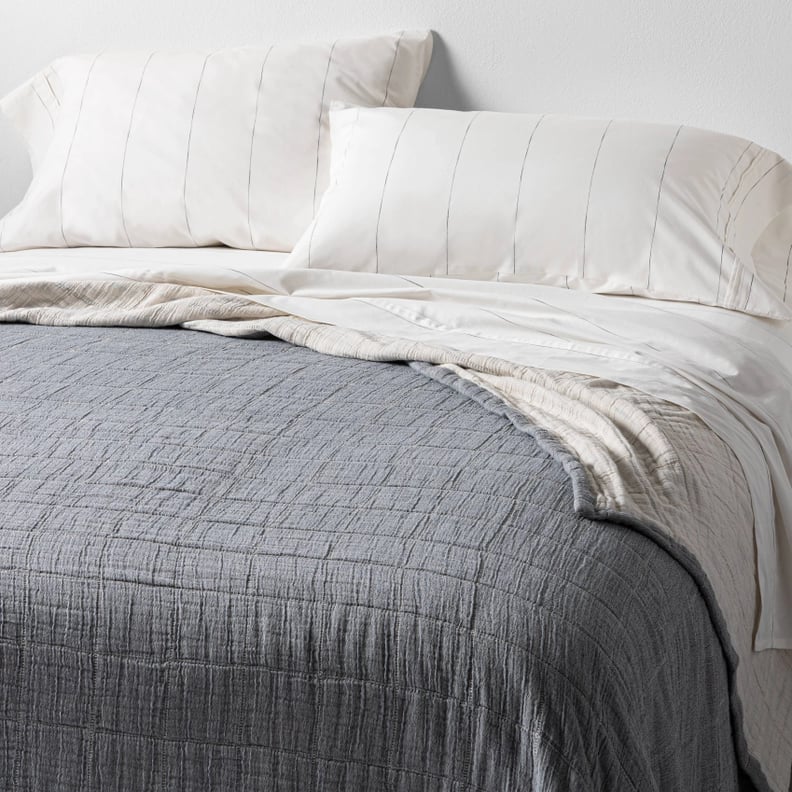 Matelassé Quilted Coverlet