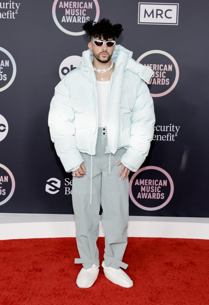 Bad Bunny at the 2021 American Music Awards