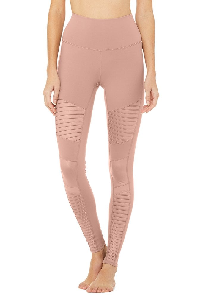 High-Waist Moto Legging