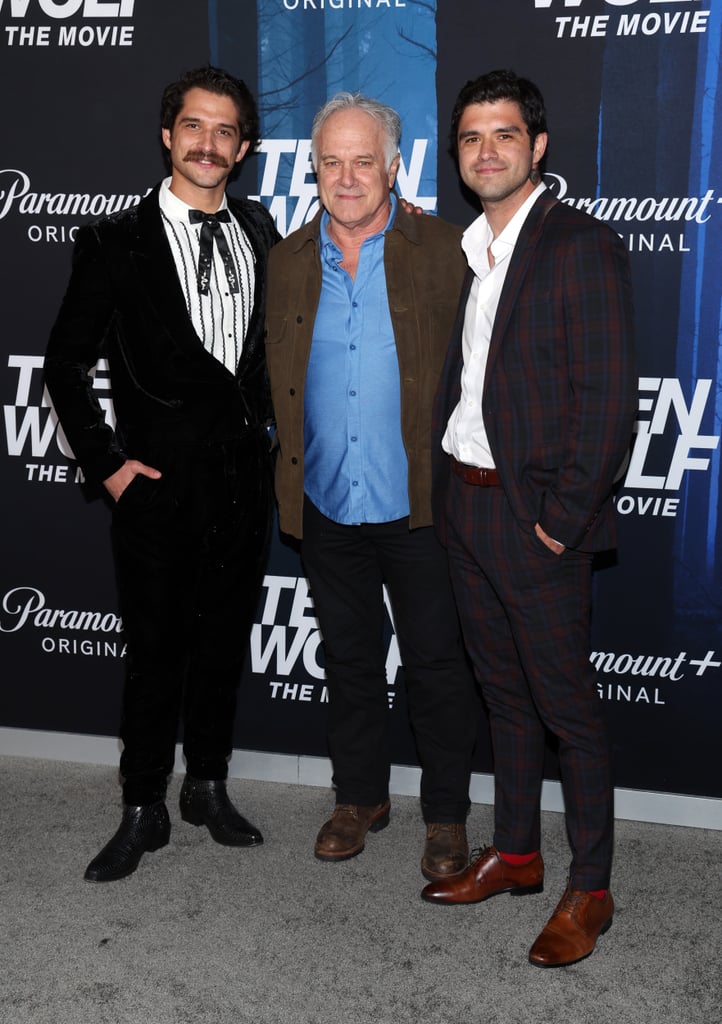 Pictured: Tyler, John, and Jesse Posey at the "Teen Wolf: The Movie" premiere.
