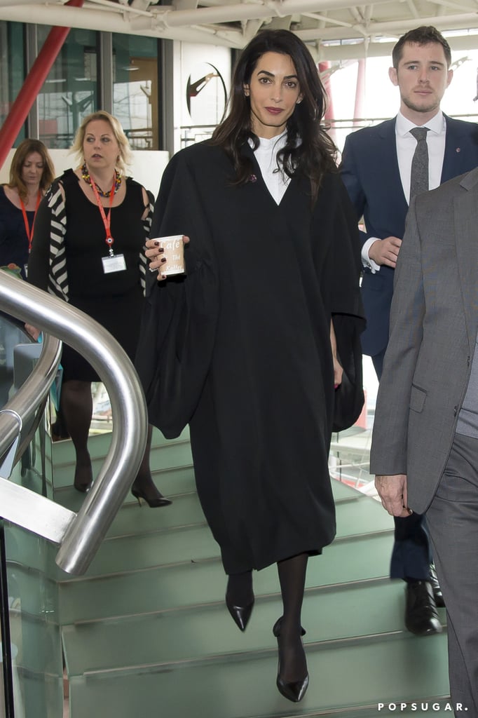 Amal Clooney in Court in Strasbourg January 2015