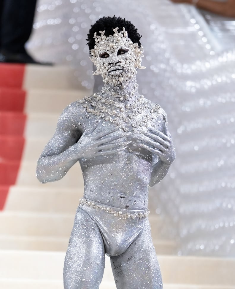Lil Nas X Channeling a Cat at the 2023 Met Gala