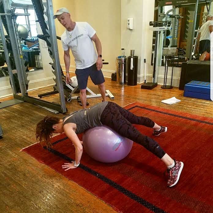 Stability Ball Scissors