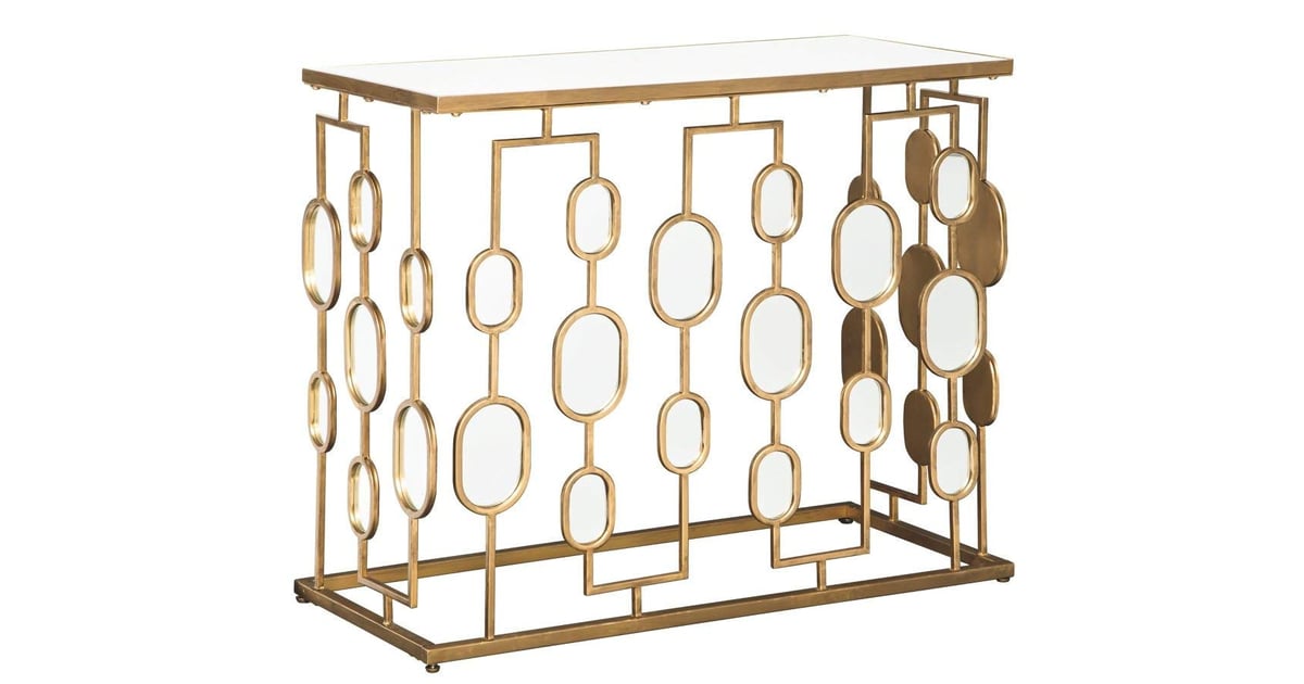 Ashley Furniture Signature Design Majaci Console Table Best Mirrored Furniture On Amazon Popsugar Home Australia Photo 4