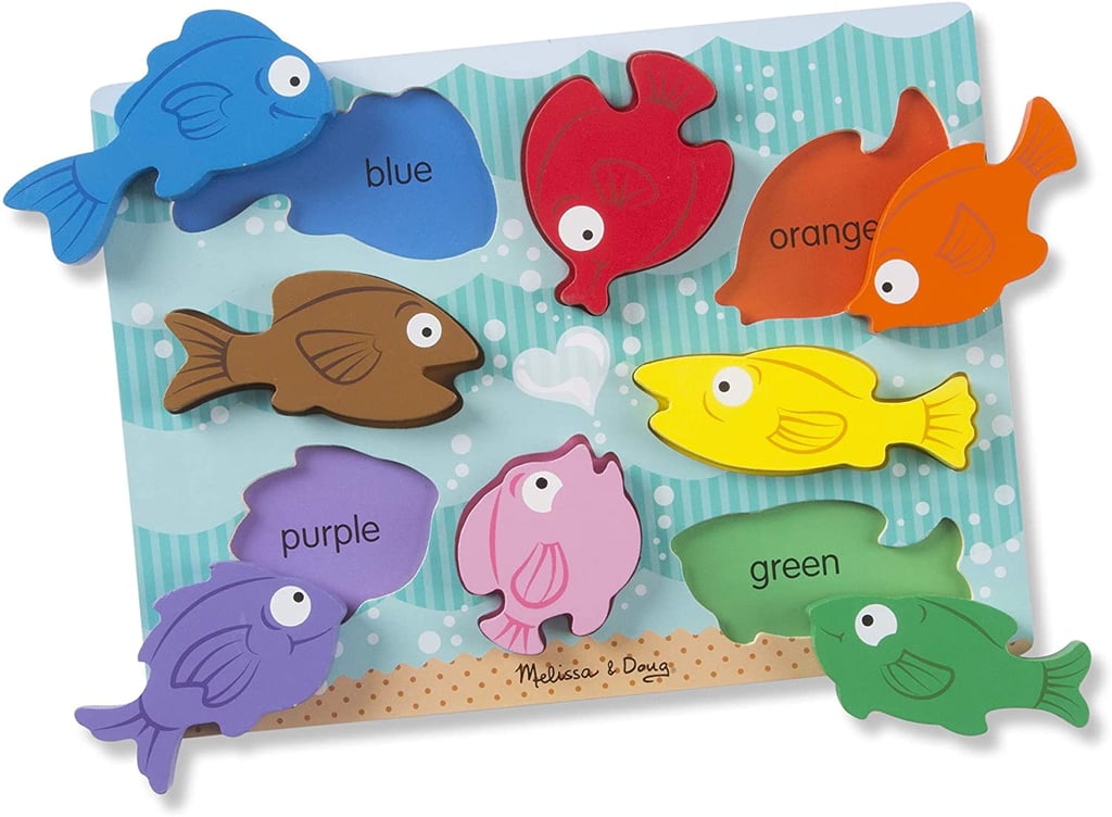 Melissa & Doug Colorful Fish Chunky Puzzle