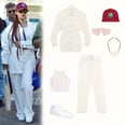 I Want to Be Wearing That: Rihanna's Baseball Cap and White Denim