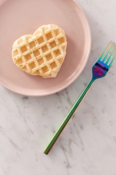 Heart-Shaped Mini Waffle Maker