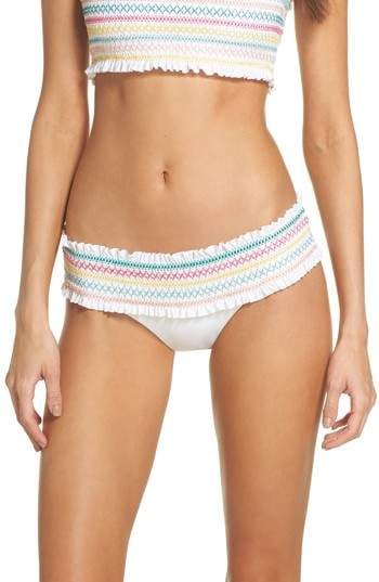 Isabella Rose Crystal Cove Smocked Bikini Bottoms