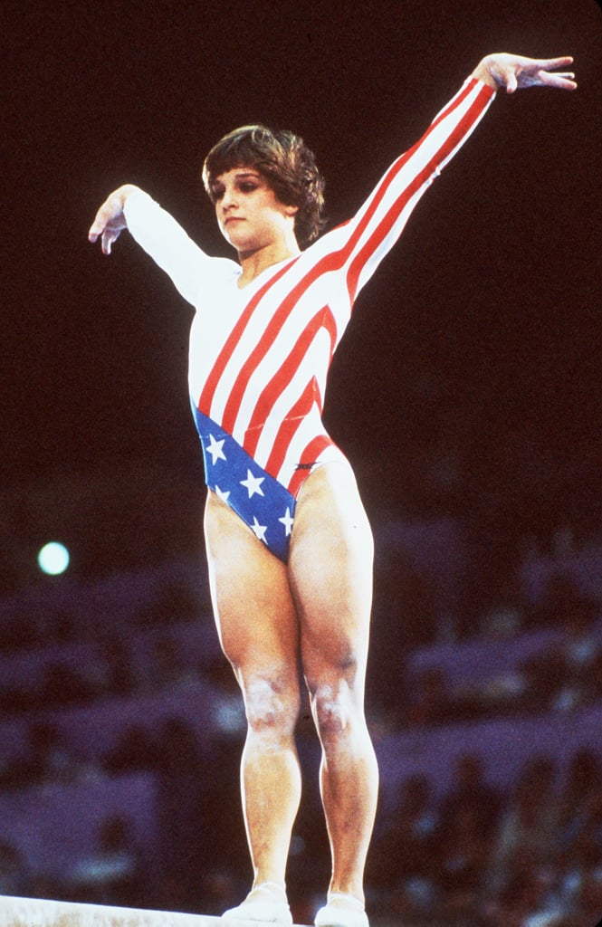 Mary Lou Retton at the 1984 Olympics