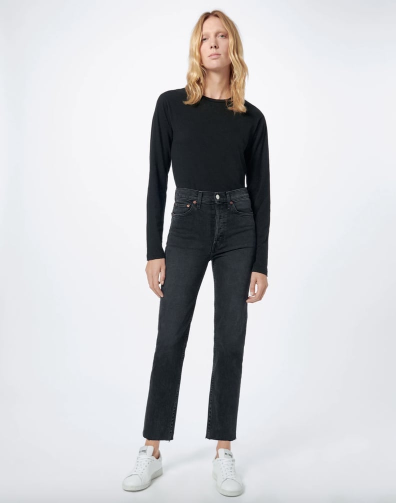 Re/Done Comfort Stretch High Rise Stove Pipe Jeans