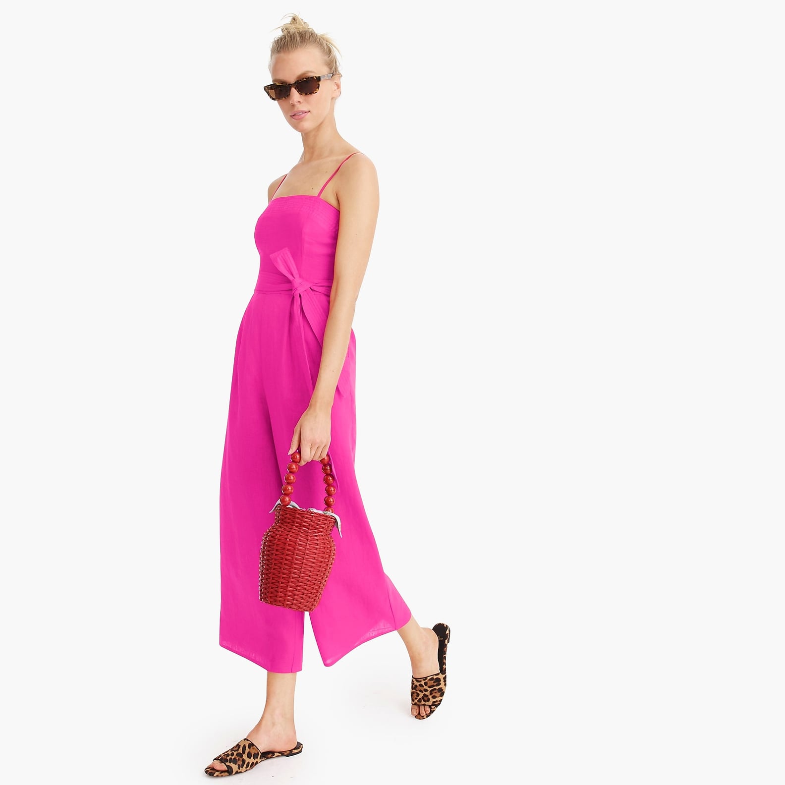 The Best Linen Jumpsuits POPSUGAR Fashion