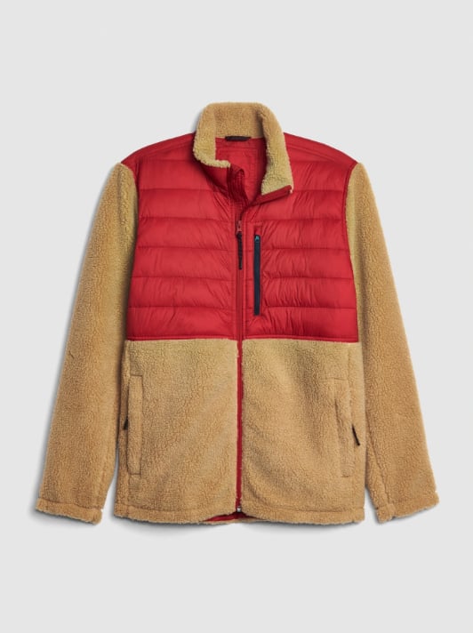 Teddy Coats Meet Puffers In This Mix Fabric Sherpa Full Zip Jacket The Coziest Gift Ideas For Everyone In Your Family Popsugar Family Photo 6 Teddy Coats Meet Puffers In This Mix Fabric Sherpa Full Zip Jacket The Coziest Gift Ideas For Everyone In Your Family Popsugar Family Photo 6