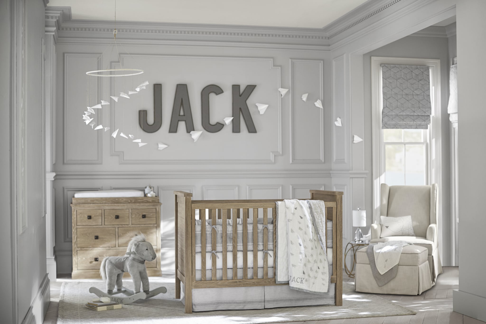 pottery barn nursery decor