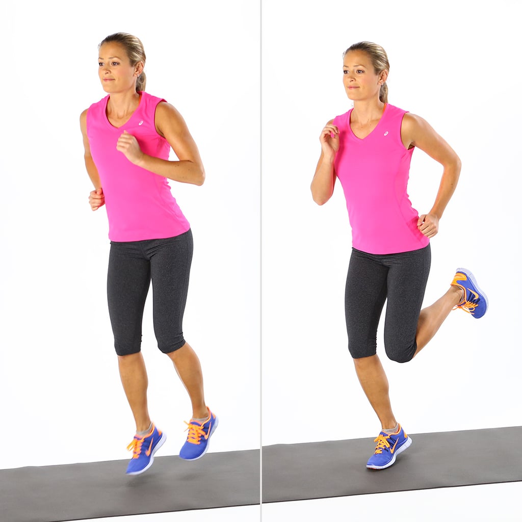 Butt Kickers 5 Minute Cardio Warmup Popsugar Fitness Photo 3 5631