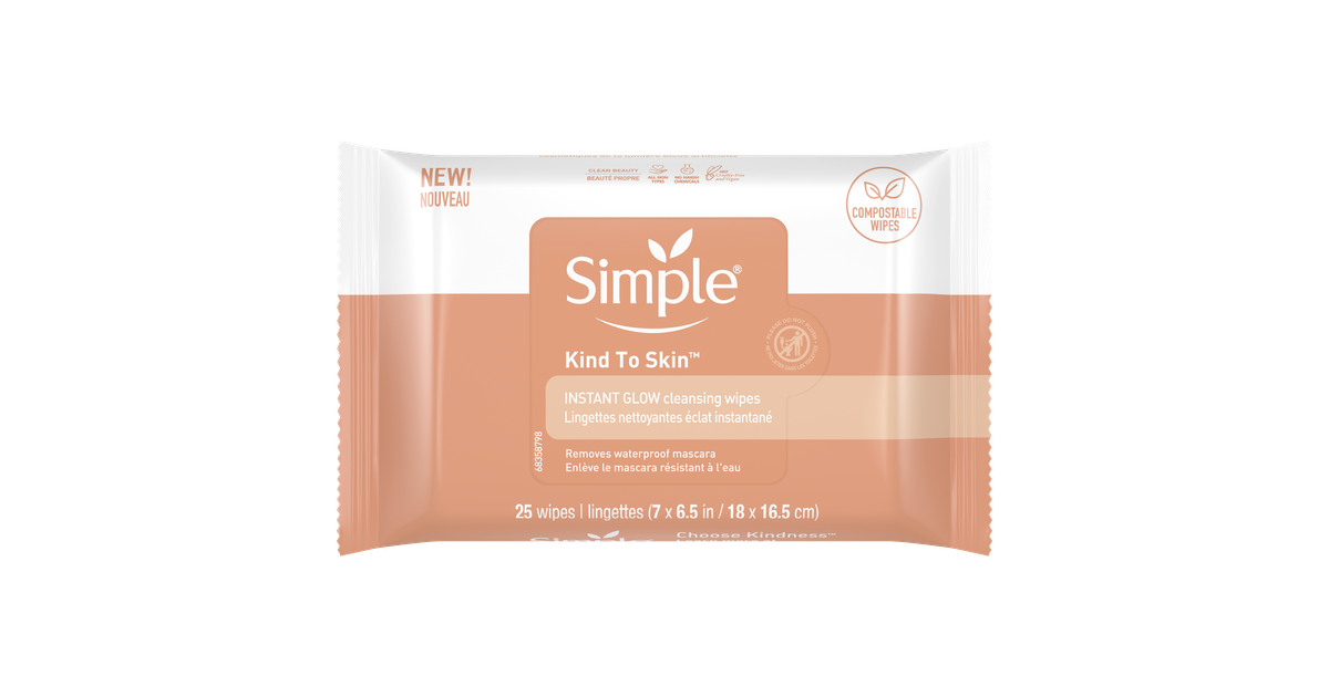 Simple Skincare Instant Glow & Defend Wipes | 50 Best Skin-Care ...
