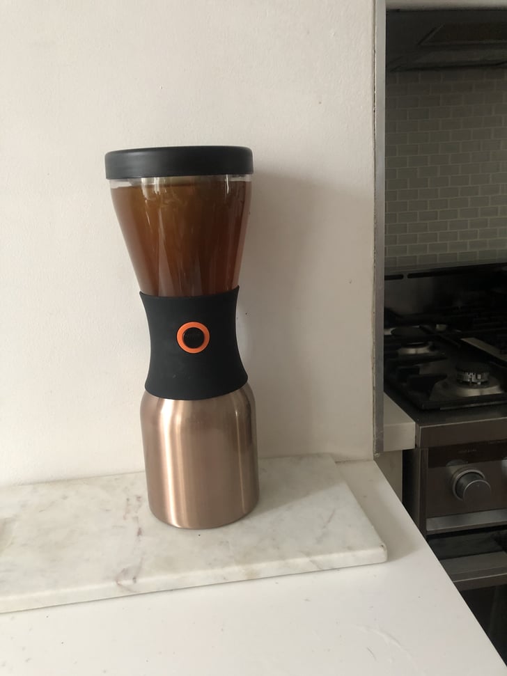 The Asobu Cold Brew Coffee Maker at the Start of the Brewing Process | Asobu Cold Brew Coffee 