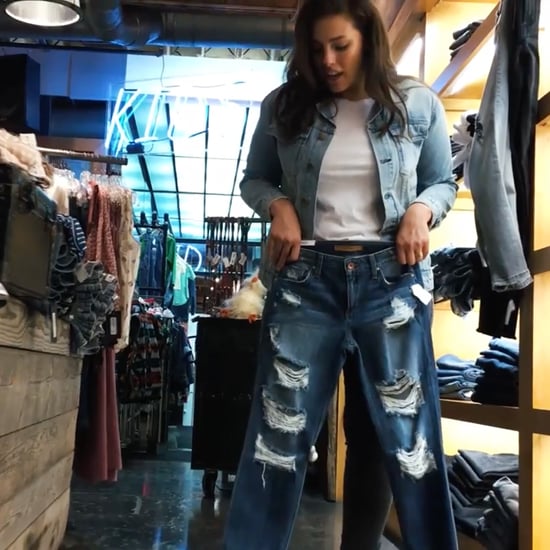 Ashley Graham Jean Shopping For Vogue 2016