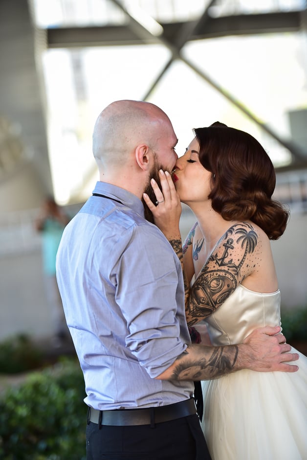 Tropical Las Vegas Wedding