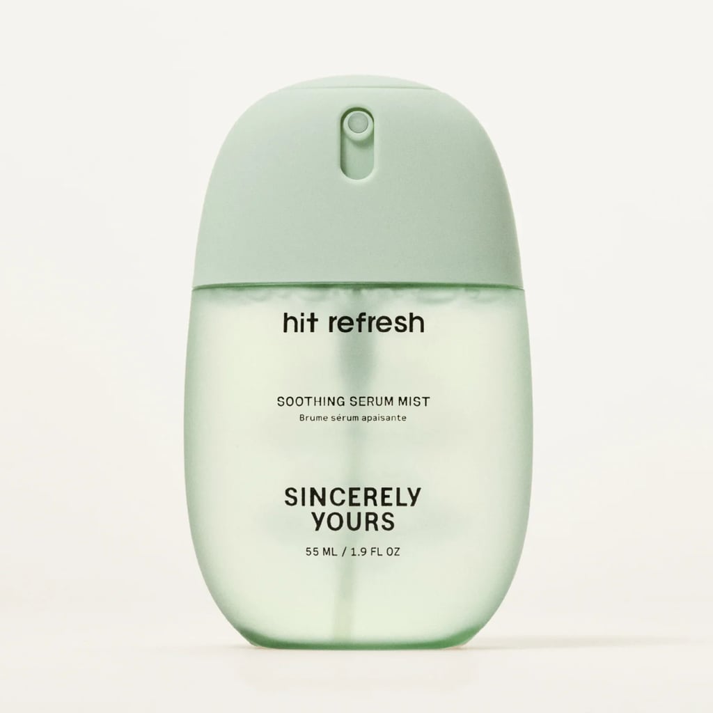 Sincerely Yours Hit Refresh Soothing Serum Mist ($24)
"I'm actually obsessed with this spray, I even put it on my brother!" Biggs admits. "A quick spritz and your skin instantly feels fresh and hydrated. The spray goes on super light and smooth, and it smells sooo good." The formula features cucumber and aloe extracts, which give it the soothing scent she's likely referring to. And if you're new to the brand, it was founded by another prominent creator in the Gen Alpha space: Salish Matter.