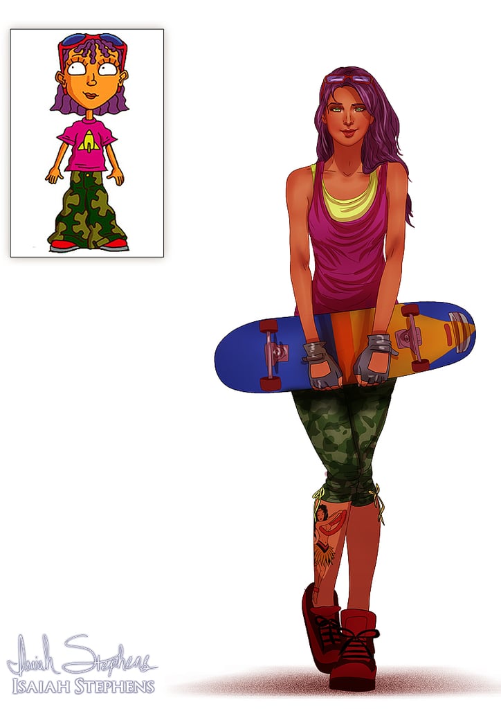 Reggie From Rocket Power 90s Cartoon Characters As Adults Fan Art 